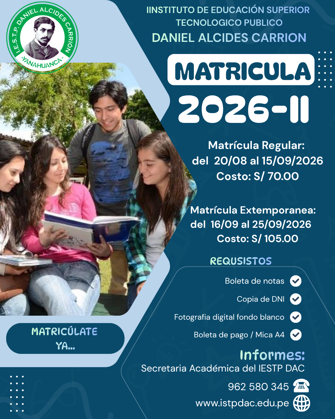 Matrícula 2026-II